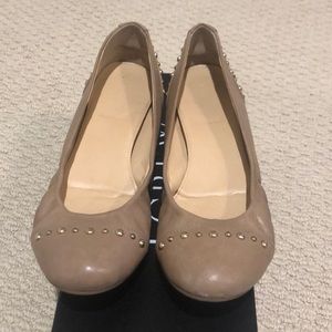 J crew cece studded flat